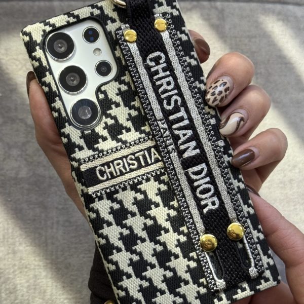 قاب موبایل ( آیفون - سامسونگ ) دیور پاریس زبرا پارچه ای لندیارد