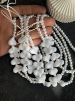 آویز و بند قلب سفید - Image 2