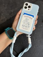 قاب موبایل آیفون تدی بر جاکارتی + بندکوتاه - Image 3