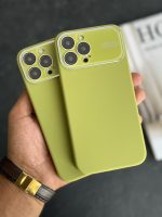 قاب موبایل آیفون سیلیکون اتوفوکس سبز - Image 2
