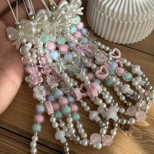 بند و آویز خرس پاستیلی پروانه پاپیون