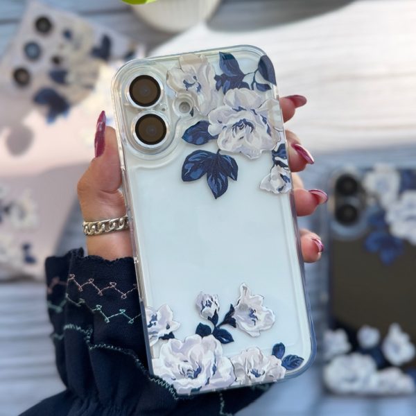 قاب White Rose آیفون ، سامسونگ ، شیائومی (کدC2049)