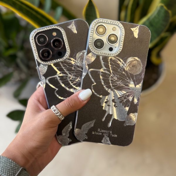 قاب  illusion Butterfly دور لنز نگینی (کدC1842)