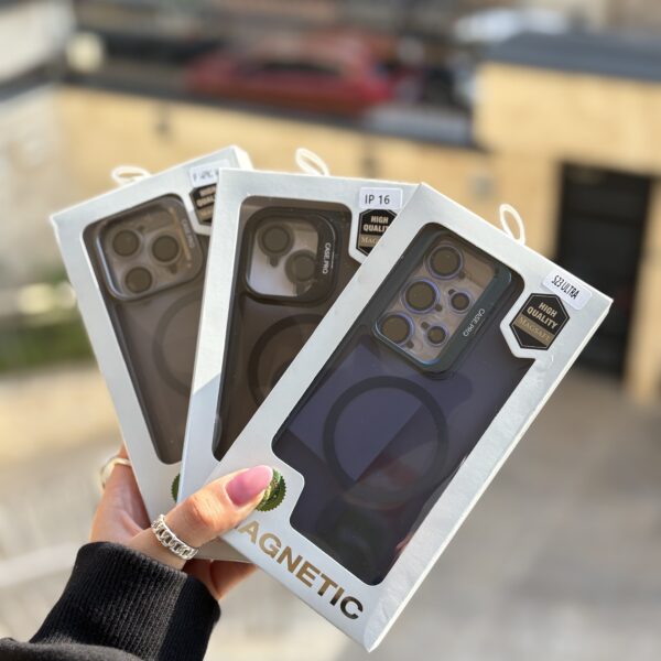 قاب Matte CasePro Lens with MagSafe استند شو با لنز رینگی (کدC1608)