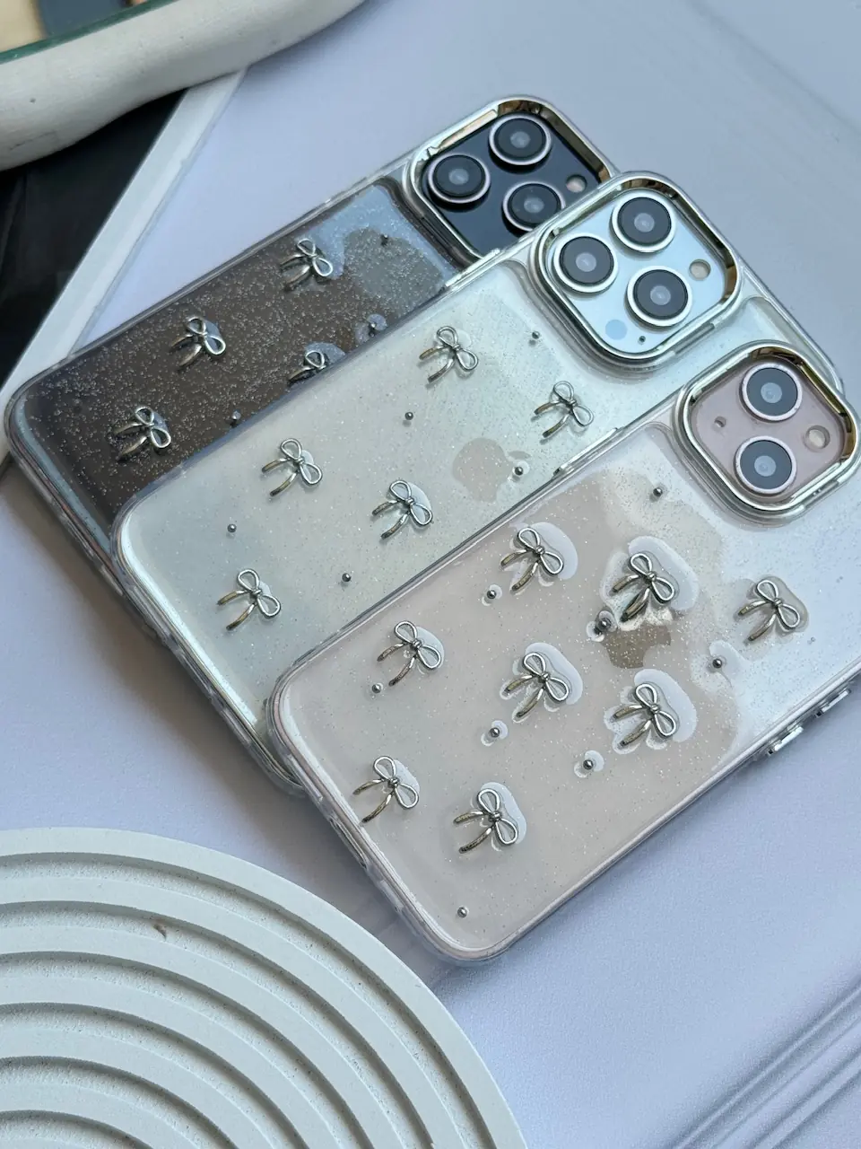 2d45c0 قاب پاپیون شاین اکلیلی (کدC1759) - Image 1