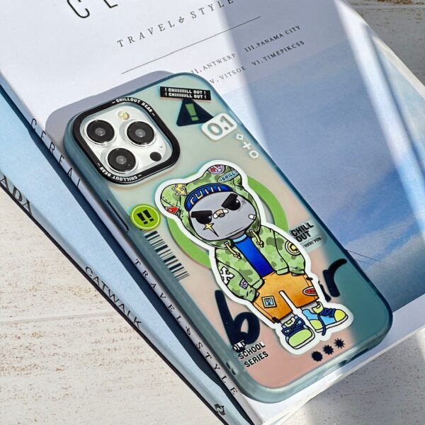 قاب Chillout Bear سری Old School (کدC1839)