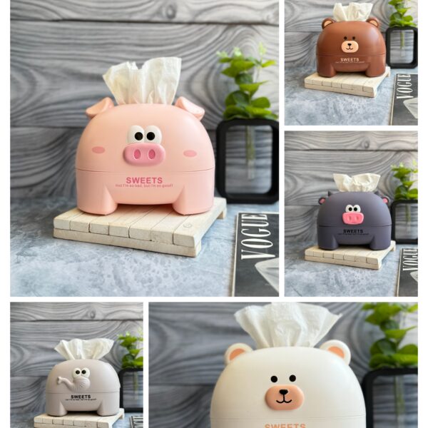 جا دستمالی فانتزی سری SWEETS پا دار (کدa0258)