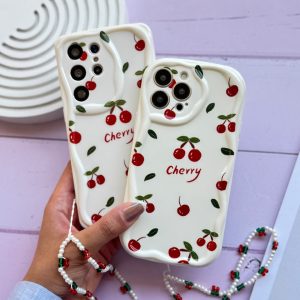قاب Cherry با آویز آیفون ، سامسونگ ، شیائومی (کدC2044)