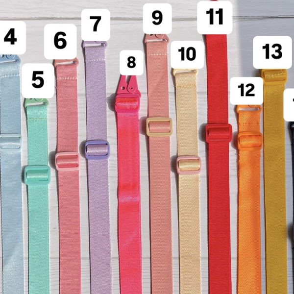 بند دو قلاب رنگی (کدa0173)