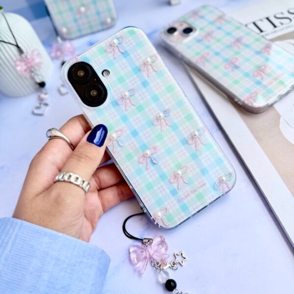 قاب Pink Seoul با آویز (کدC2031)