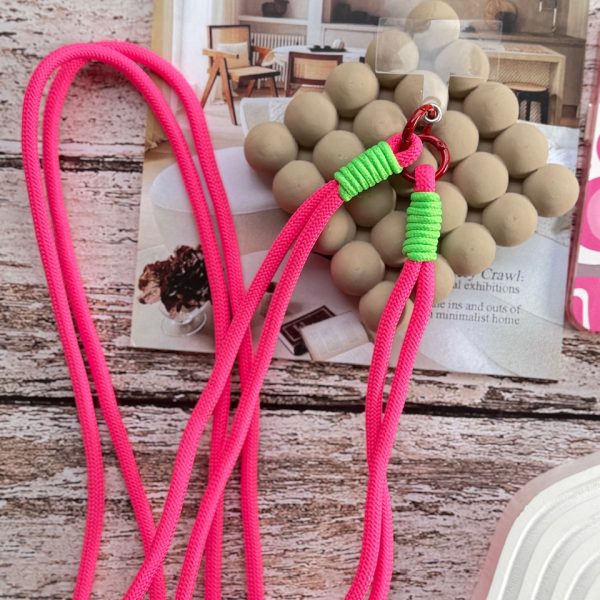 بند کنفی بلند صورتی (کدa0198)