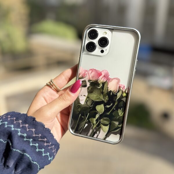 قاب گل رز صورتی (کدC2064)