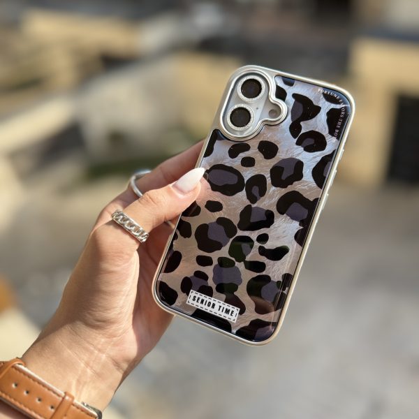 قاب Senior Time پلنگی آیفون (کدC1945)