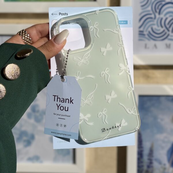 قاب Green bow (کدC2125)