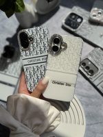قاب White Christian Dior دور لنز نگین آیفون (کدC2076) - Image 3