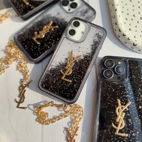 قاب Black YSL آکواریومی با آویز (کدC1936)