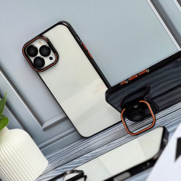 قاب orange lens استند شو با محافظ لنز (کدC1994)