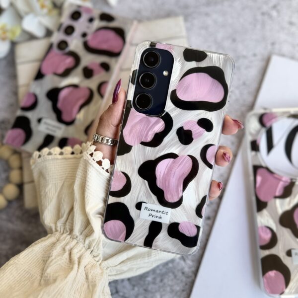 قاب پلنگی Romantic Pink اندرویدی (کدC2062)