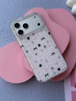 قاب Kawaii Pink Star آیفون (کدC2216) - Image 6