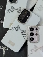 قاب پاپیون دور لنز نگین/شاین Lovely Power سامسونگ و شیائومی (کدC2262) - Image 6