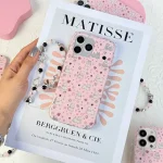 قاب Pink Paws پنجه صورتی با آویز (کدC2271)