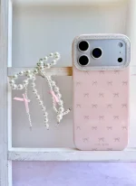 قاب Pink Bow پاپیون با آویز (کدC2276) - Image 5