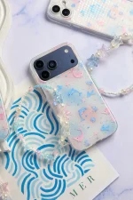 قاب Pastel Star Dolphin با آویز (کدC2251) - Image 2