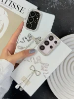 قاب پاپیون دور لنز نگین/شاین Lovely Power سامسونگ و شیائومی (کدC2262) - Image 2