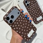قهوه اي گلدار - Image 3