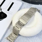 بند اپل واچ فلزی کلاسیک مدل سه ردیفه (کدw5079)