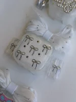 پک محافظ آداپتور 20 وات اپل 5 تکه طرح دار + محافظ سیم پارچه ای (کدa0320) - Image 10
