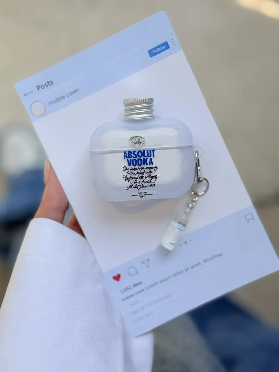52c10e ایرپاد Absolut Vodka با آویز (کدa0334) - Image 1