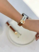 بند اپل واچ چرمی پیشی (کدw5083) - Image 2