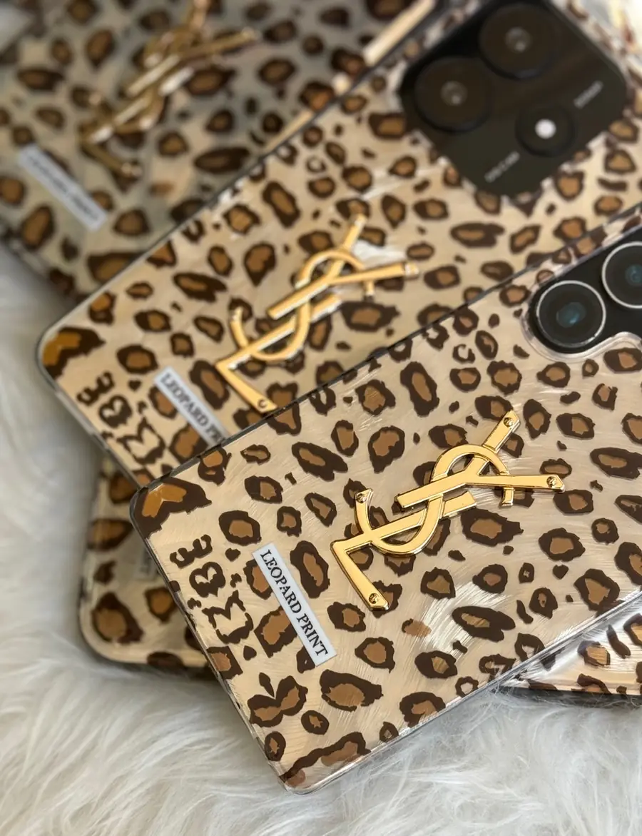 076795 قاب براش yves saint laurent leopard سامسونگ و شیائومی (کدC2166) - تصویر 1