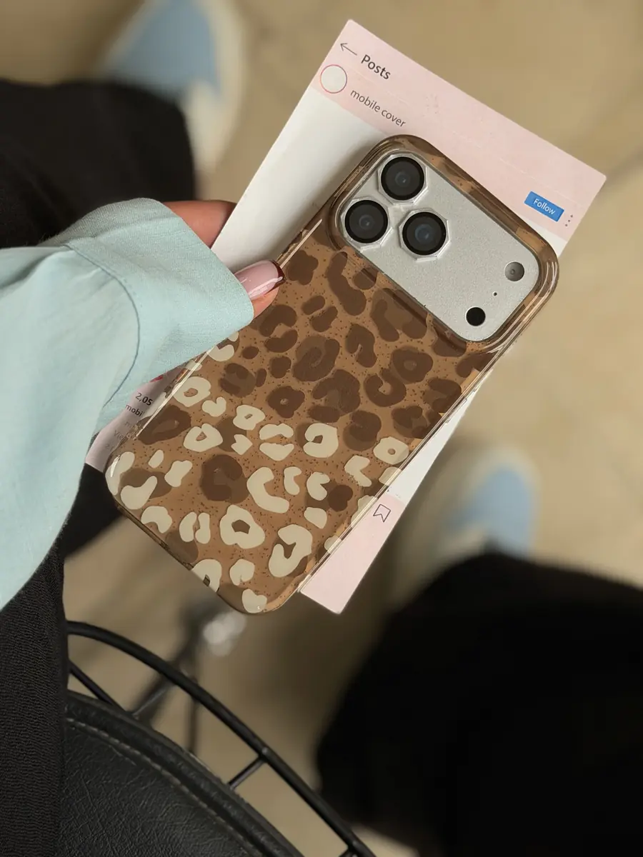5c1339 قاب Minimal Leopard آیفون (کدC2309) - تصویر 1