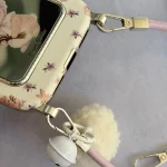 قاب خرگوش 🐇 جاکارتی آینه ای با آویز (کدC2311)