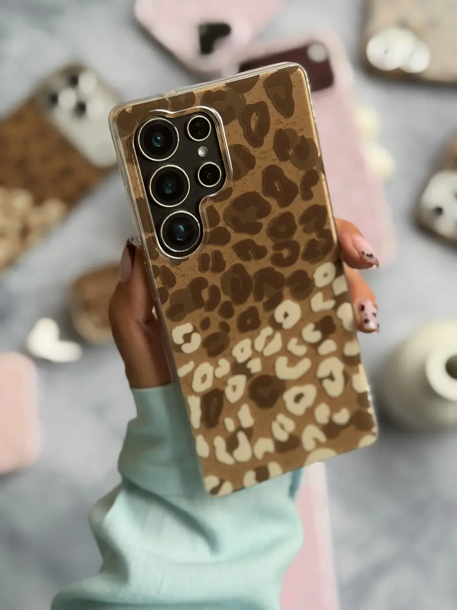 f90997 قاب Minimal Leopard سامسونگ و شیائومی (کدC2309) - تصویر 1